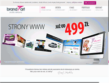 Tablet Screenshot of brandart.com.pl
